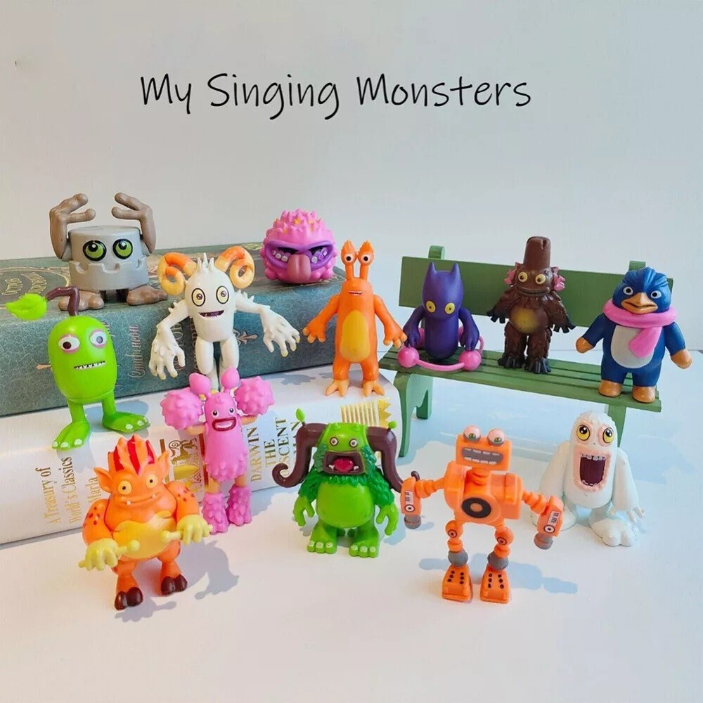 My Singing Monsters PVC 13 PC Set Action Figure Toys Wubbox