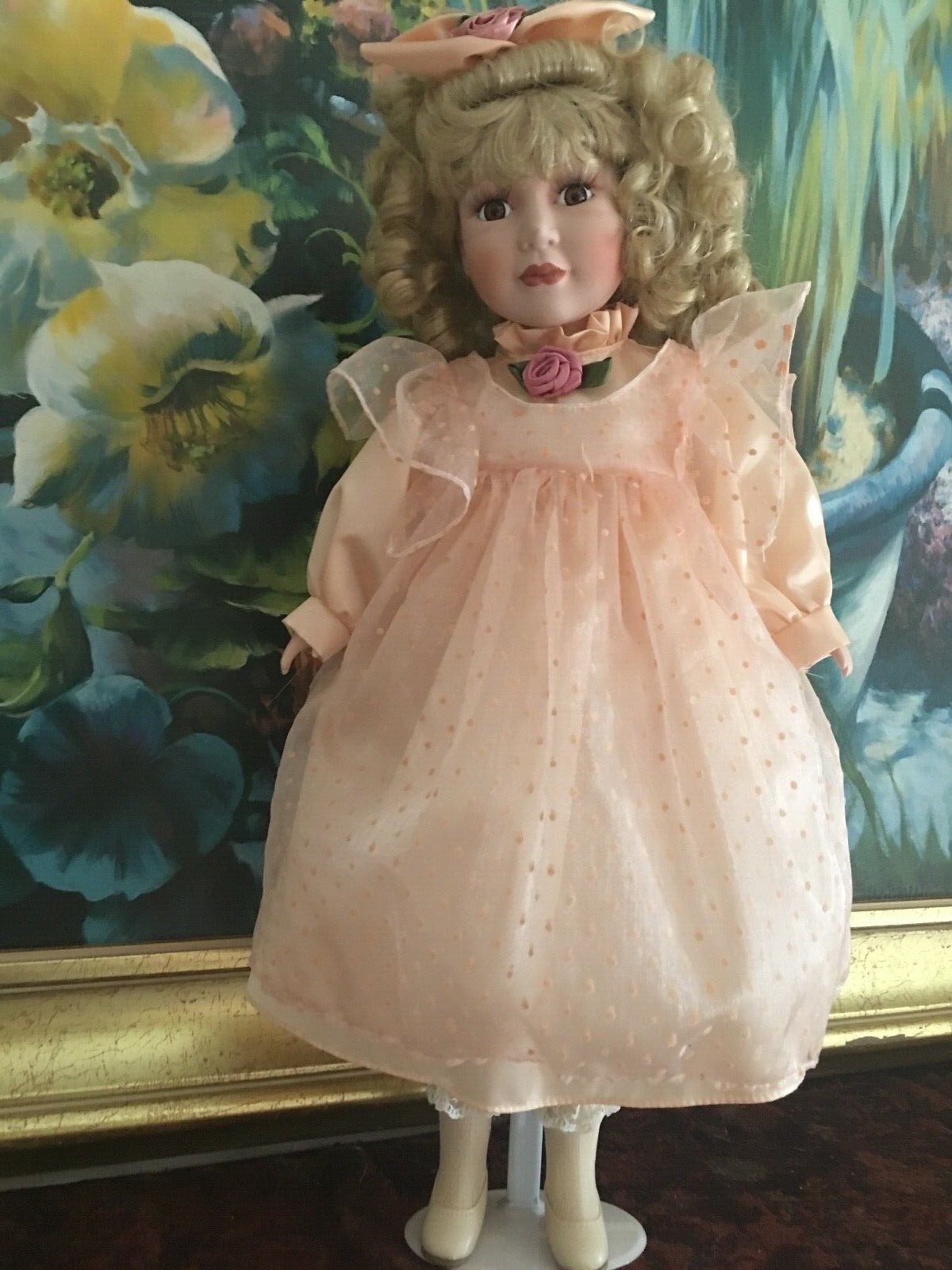 Shirley is 22" From Delton Products Corporation Genuine Bisque