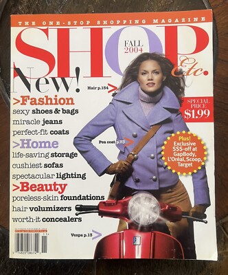 SHOP Etc. Magazine 2nd Issue Mini Anden Cover Fall 2004 (Rare)