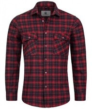 Rock Creek Herren Karohemd Flanellhemd Holzfällerhemd Herren Hemd Kariert H-250 