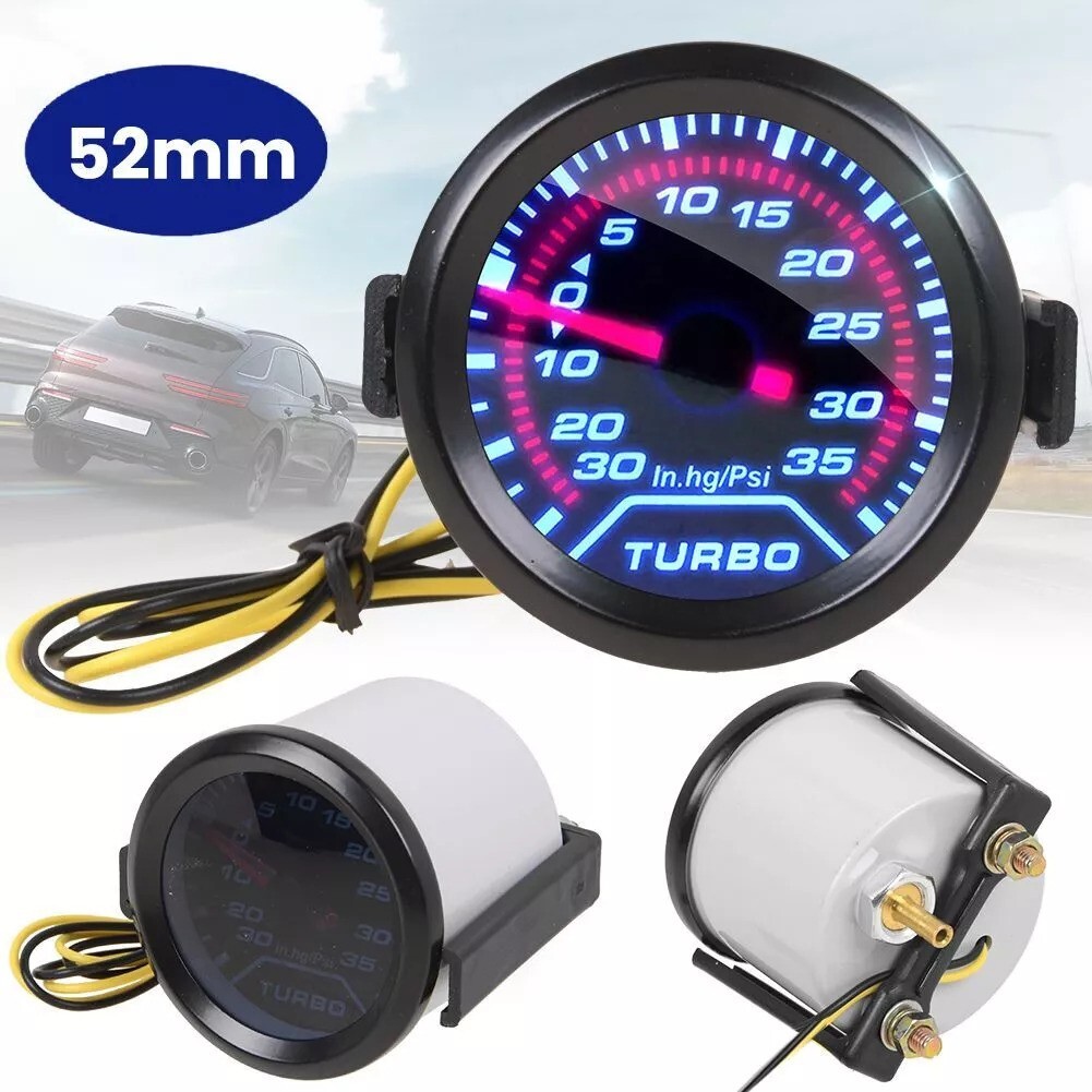 Turbo Racing 52mm Auto Turbo Pressure Gauge Pointer Car Modification ...