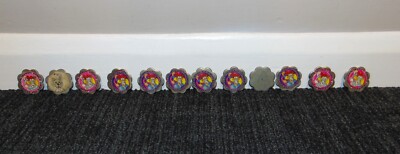 12 Vintage Chupa Chups POG Slammer Official World Champion Association Retro