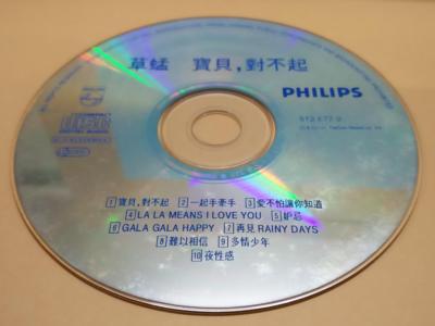 Hong Kong Grasshopper 草蜢 Chao Meng 宝贝对不起 1993 Mega Rare