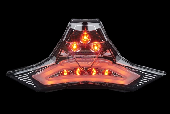 Задний фонарь 2016-2022 ДЫМЧАТЫЙ интегрированный ZX 10R поворотник ПОДХОДИТ ДЛЯ KAWASAKI Z1000 2020 - Изображение 2 из 4