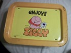 Ziggy with Fuzz Fold Down Tray - 12 3/4" X 17 1/2" X 6 1/2 - Yellow & Orange — photo 1