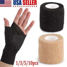 Lot Roll Tape Cling Scope Wrap Stretch Bandage Self-Adhesive Tape Tattoo Bandage