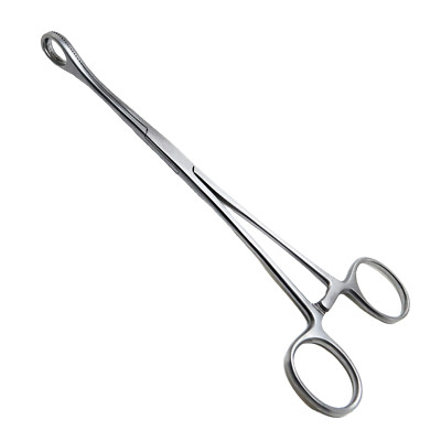 Foerster Sponge Forceps, 10'', Straight, Serrated Jaws, Premium