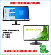 Monitor LCD Ricondizionato DIVERSI FORMATI FUNZIONANTE 20" 22" 24" HD O FULL HD