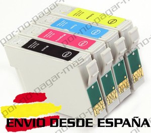 4 CARTUCHOS DE TINTA COMPATIBLE NON OEM PARA EPSON XP 345 | XP 342 T29 |  eBay