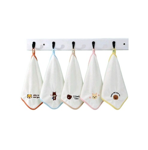 Baby Muslin, Gauze Burp/Wash Cloth, 3,4 & 5 Piece Sets, Random Themes 9.8-11.8" - Picture 22 of 81