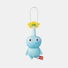 Pikmin Keychain Mascot Ice Pikmin Flower Stuffed Plush Nintendo W/ Tag
