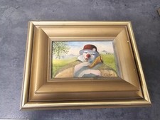 Schönes Ölbild Clown sig. Josef Klimt 1991 Zertifikat 