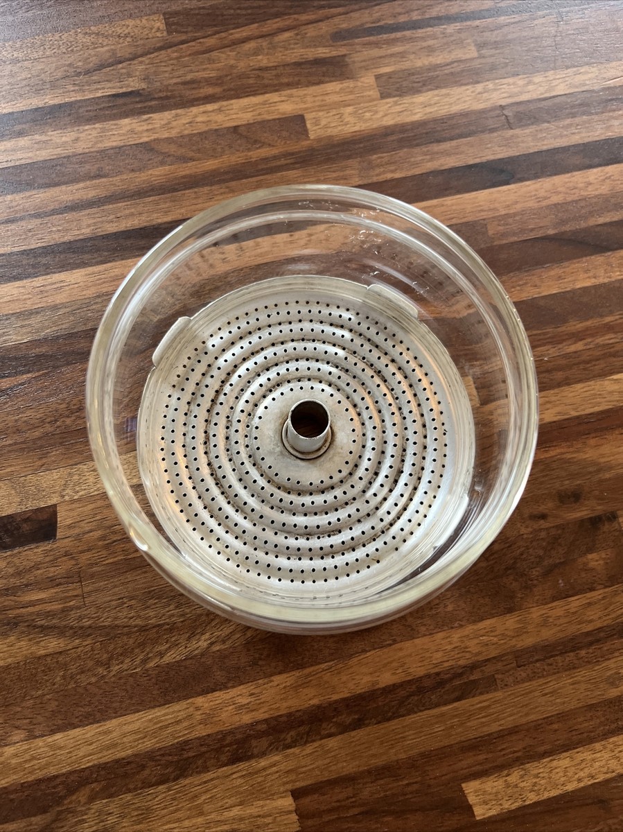 Vintage Pyrex Glass Percolator Coffee Pot Strainer Basket 6-9 Cup