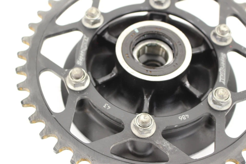 Roda dentada traseira 2015 Kawasaki Ninja 300 Ex300b SUPERSPROX 43T HUB 42041-0118 - Imagem 3 de 4