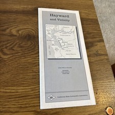 California State AAA Map Hayward, San Leandro...1999 California State AAA Map Hayward, San Leandro...1999