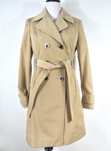 calvin klein women's belted trench coat