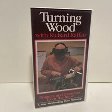Turning Wood With Richard Raffan [VHS] Fine Woodworking Video Workshop