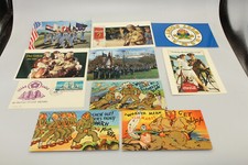JU102: Lot Militärische Ansichtskarten USA