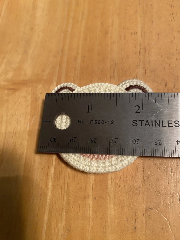 Вышитые нашивки аппликация медведь - Изображение 3 из 4