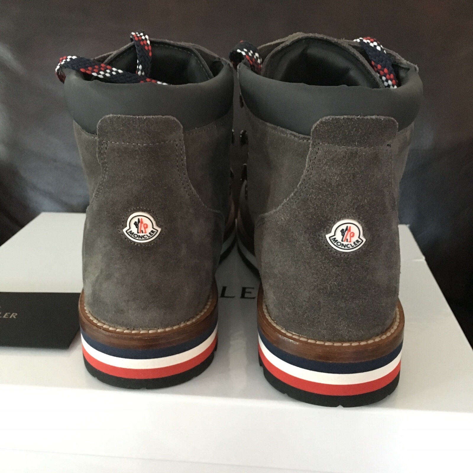 Купить Moncler Peak Scarpa Suede Boots 
