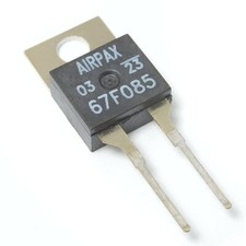 2pcs 67F085 Bimetal Thermostat 85'C Reset 55'C TO220-2