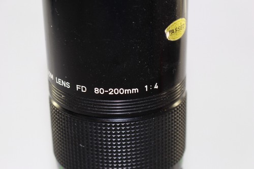 Canon Zoom Lens FD 80-200mm 1:4 Objektiv Zoom 4/80-200, mit Pilz! - Bild 3 von 5