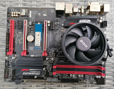 Gigabyte GA-AB350 Gaming 3 mit AM4 Ryzen 5 YD1600 DDR4