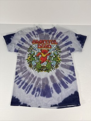 Ripple Junction Grateful Dead Bear Turtles Purple Tie Dye T-Shirt Size M 2021