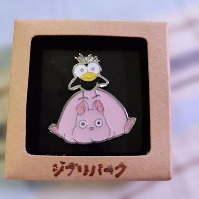 Ghibli Park Pin Anstecker Spirited Away Soot Sprite and Fly Bird
