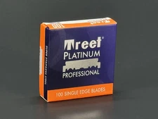2x100 Treet Single Edge Razor Blades For Barber Razors