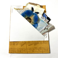 Junk Journal Cluster Pocket NEW STASH! Handmade Various Themes