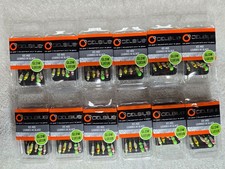 12 Packs, Celsius of 5pc.  Assorted #10 Moon Glow Jigs, ECK5MG10, NEW!