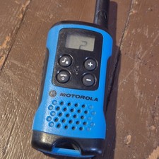 Motorola Talkaboit T100TP FRS/GMRS Battery Powred Walkie Talkie NO BELT CLIP