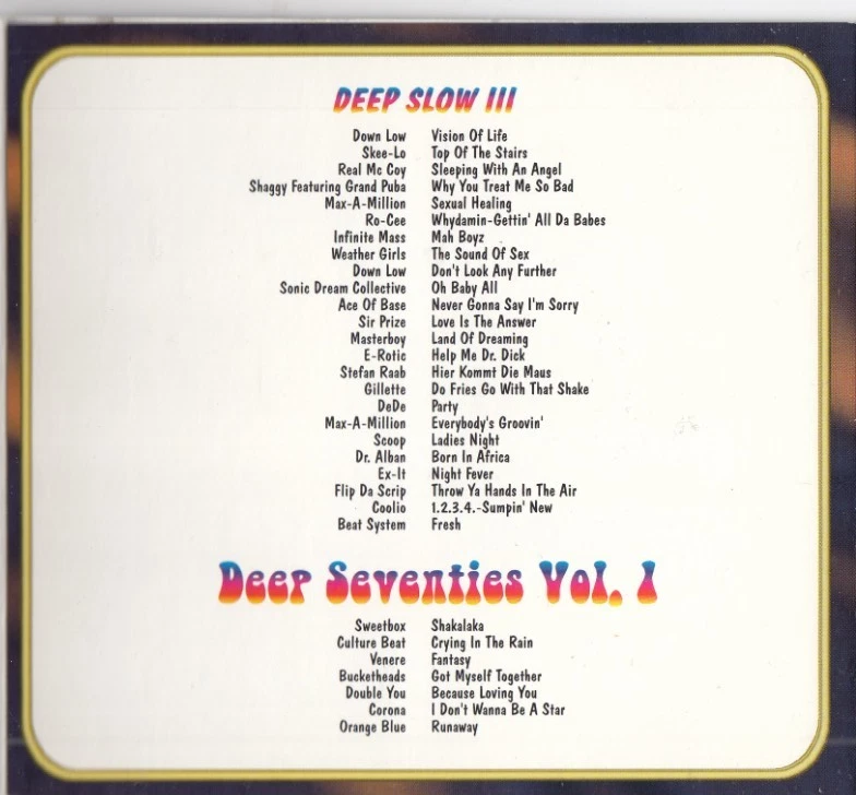 DEEP MAGIC DANCE 42 - wie Deep Dance - gebraucht - - Bild 3 von 3