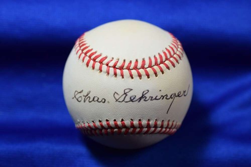 Charlie Gehringer PSA DNA Autograph American League OAL Signed Baseball Tigers