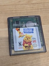 Winnie the Pooh Adventures in the 100 Acre Woods (Nintendo Gameboy GBC) Works!