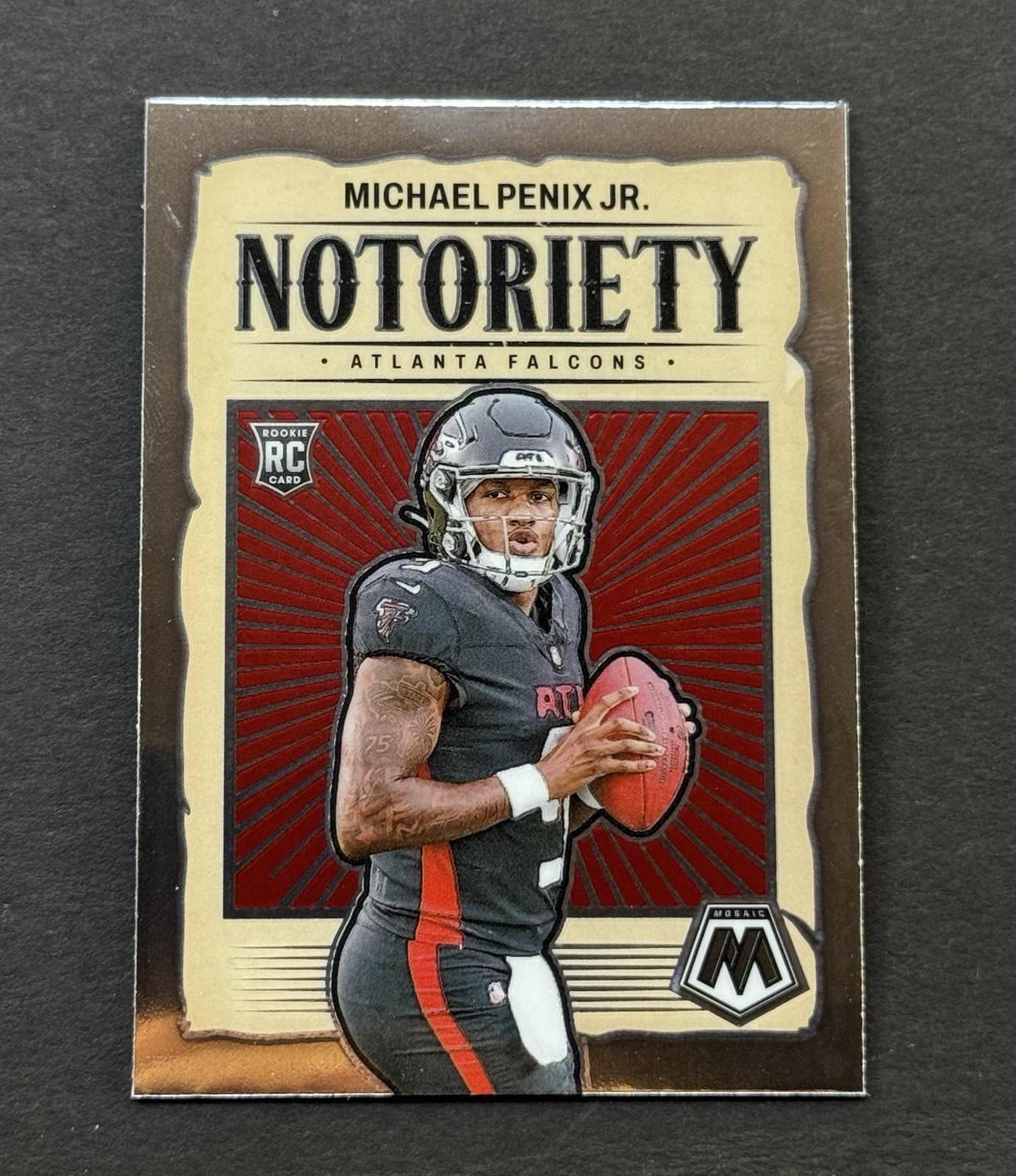 2024 Panini Mosaic - Notoriety #20 Michael Penix Jr. (RC)