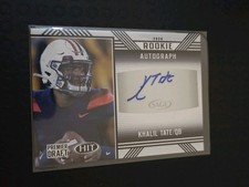 2020 Sage Hit Premier Draft Autograph A86 Khalil Tate