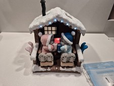 ME TO YOU FIGURINE WINTER ESCAPE LTD ED EXTREMELY RARE BOXED LIGHTS   