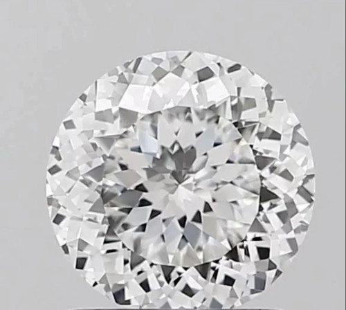 2,00 ct im Labor gezüchteter CVD-Diamant 8,00 mm portugiesischer Schliff runde D-Farbe, IF-zertifiziert - Bild 4 von 7