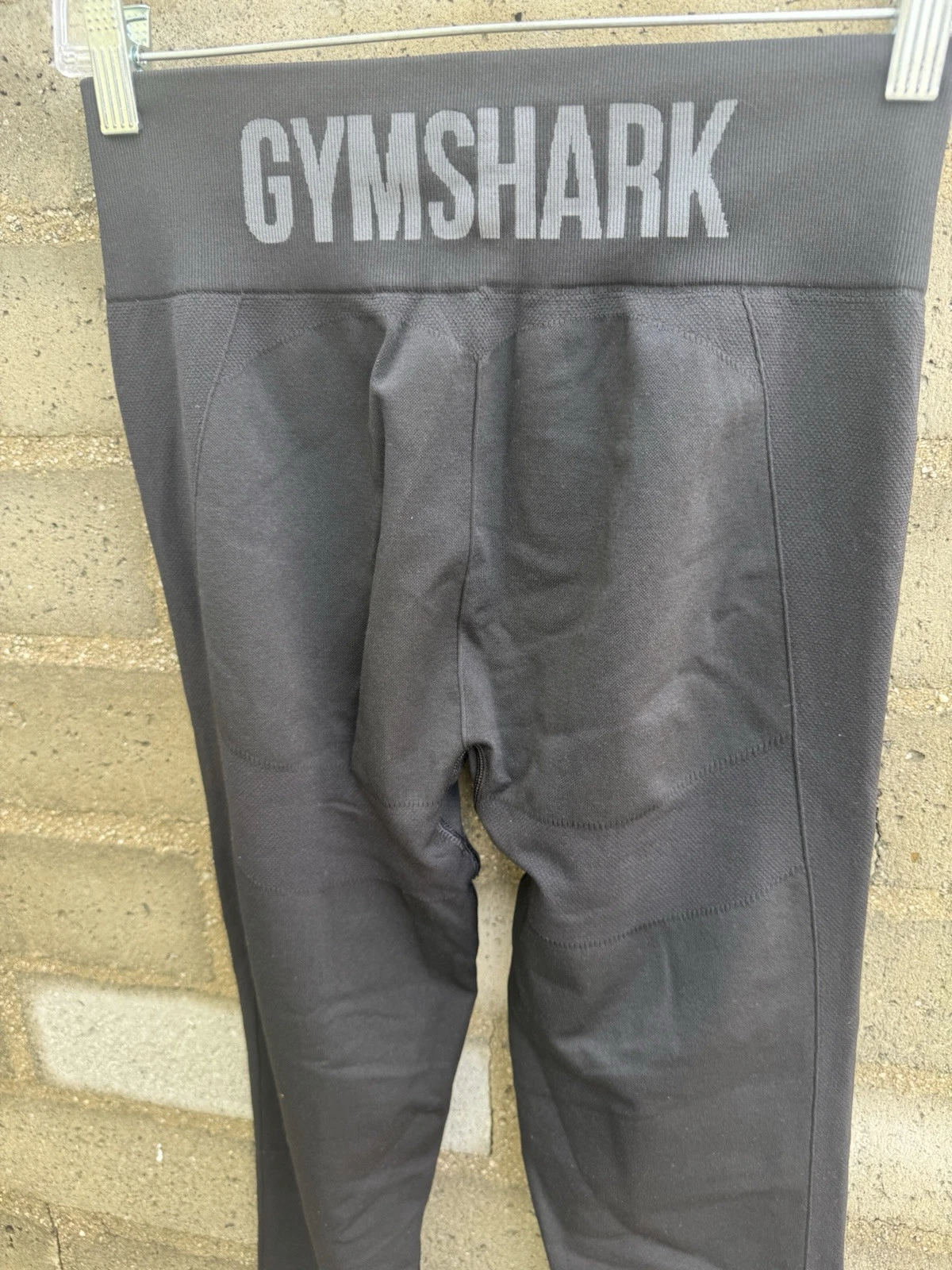 gymshark flex high waisted charcoal gym leggings