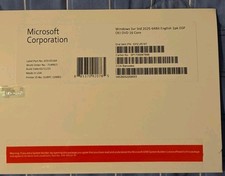 New Win Server 2025 Standard x64 bit- 16 Cores Full License Brand New HHD