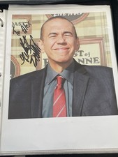Gilbert Gottfried Autograph 8x10 Signed Photo Autograph Comedy Legend Actor RIP