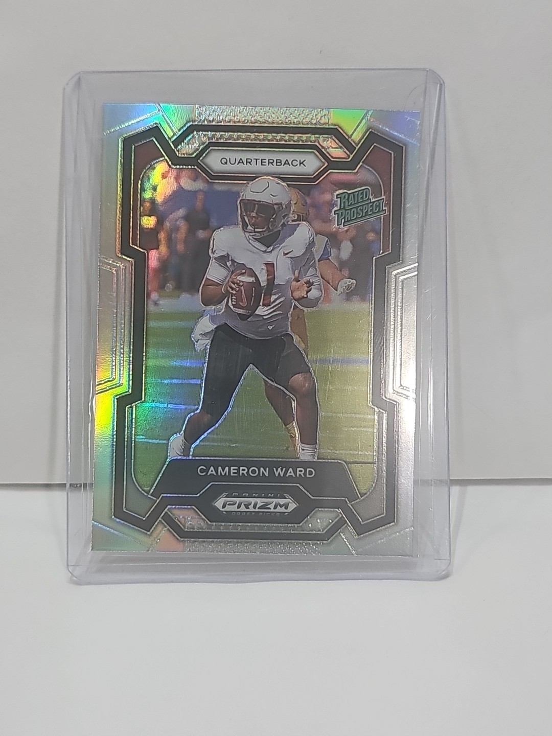 2024 Panini Prizm Draft Picks - Rated Prospect Cameron Ward #199 Silver Prizm...