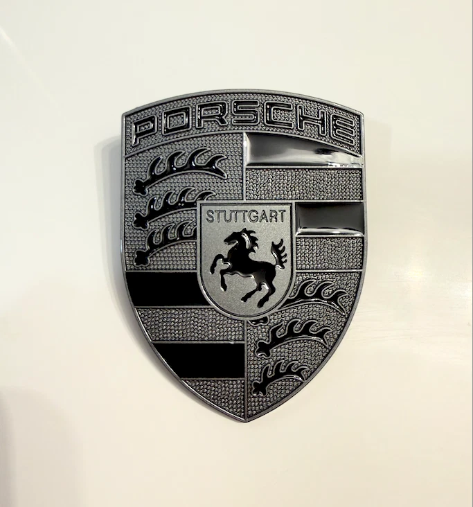 Porsche Hood Crest Emblem Badge - Made in Germany - Fits ALL popular models NEW! - Image 4 of 4