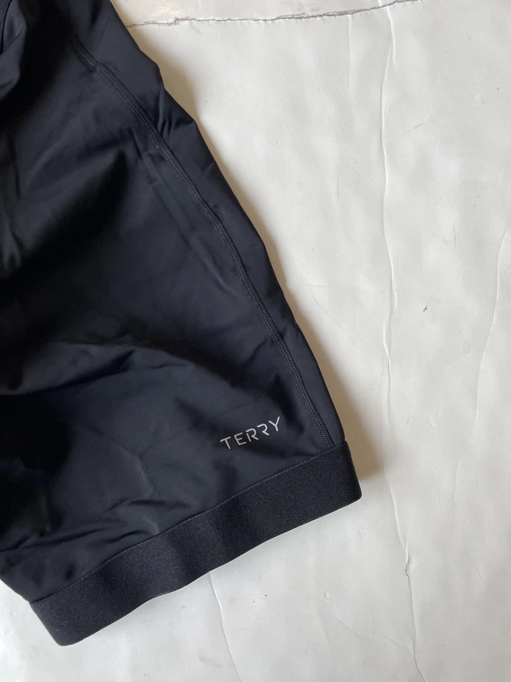 Terry Bicycles Women's Cycling Shorts Size Medium Black Padded 5 In Inseam - Image 4 of 4