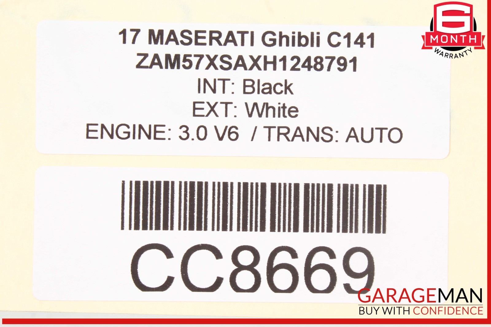 14-17 Maserati Ghibli Rear RWD Propeller Driveshaft Drive Axle Shaft Assembly