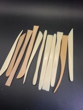 Vintage 11 Pc Pottery Clay Sculpting Modeling...