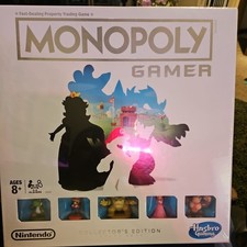 Monopoly Gamer Collector's Edition Mario Game Nintendo Complete