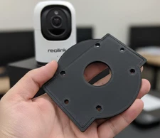 Replacement Base Mounting Plate for Reolink 520 (RLC-520) IP Camera - Black